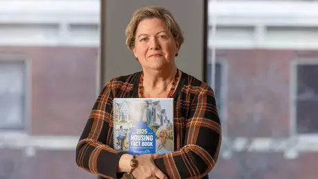 HousingWorks RI Executive Director Brenda Clement.