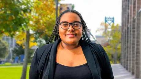 Student Senate Secretary Dorothy Riley ’28.