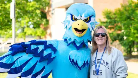 Assistant Vice President for Alumni Relations Kelly Scafariello ’99.