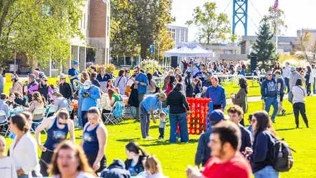 Laughter, music, and the scent of fall filled the Commons Quad as families and students came together for RWU’s Autumn Festival.