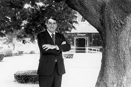 Natale A. Sicuro on the Roger Williams College campus