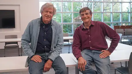 Co-founders of RWU's Socrates Café.