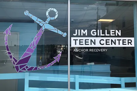 Logo of teen center