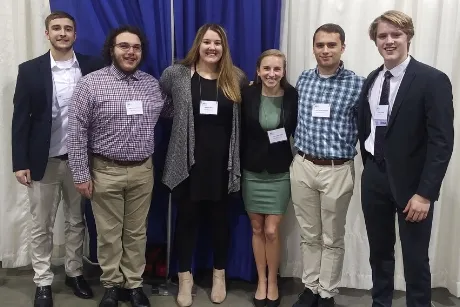 Group photo of presenters.