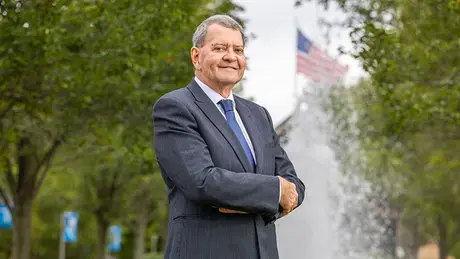 RWU President Ioannis Miaoulis.