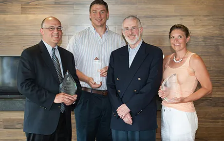 Winners of alumni awards