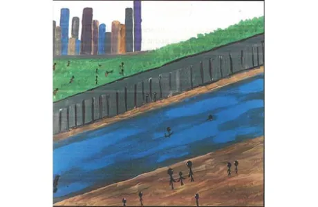 Image Painting the Border