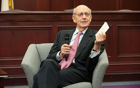 Justice peaks to a class