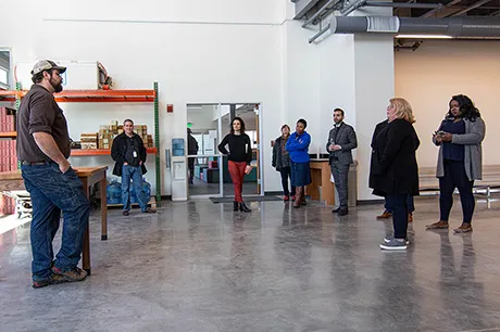 People in the CM lab