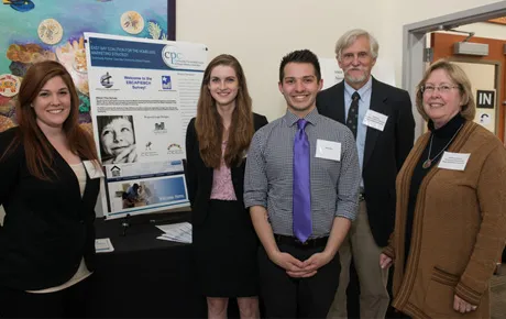 Students share their research