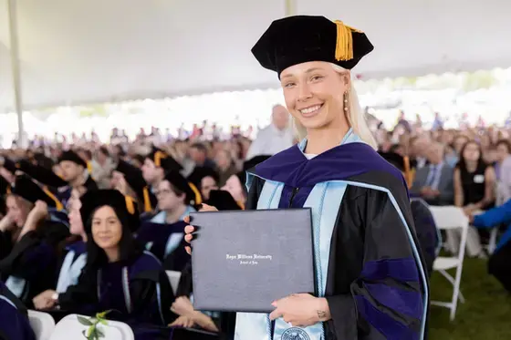 Student at the 2025 Graduation