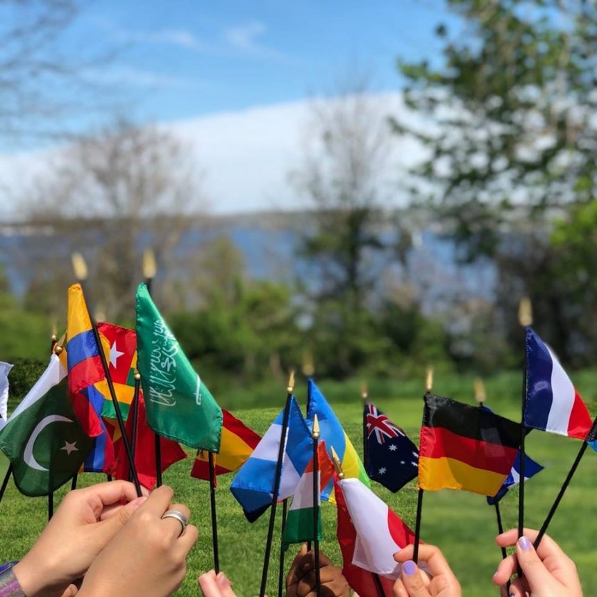 Flags of Countries Represented at RWU