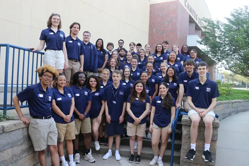 Photo of the 2025 Orientation Advisor staff