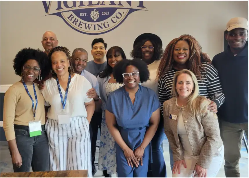 group of alumni with the CDO