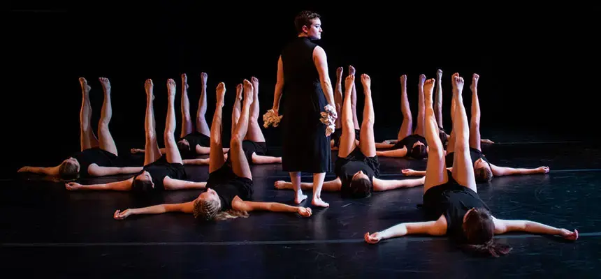 A dance performance at RWU