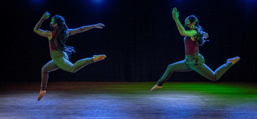 Dancers in a performance