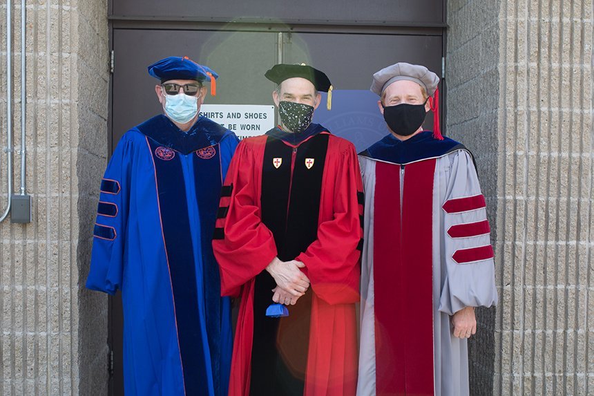 image of RWU faculty today for their Commencement Celebration and first-year Reunion