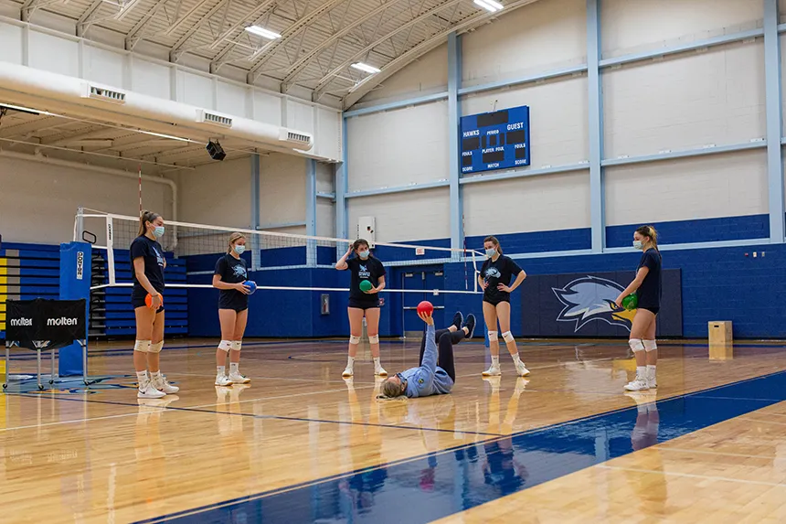 Learning a technique from coach 