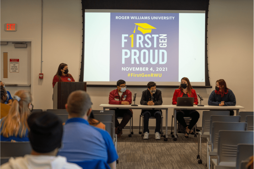 First generation student panel