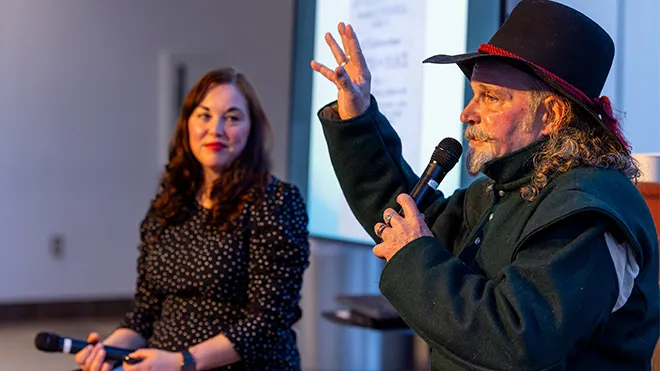 "Roger Williams" speaking