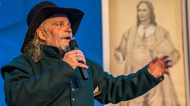 "Roger Williams" speaking