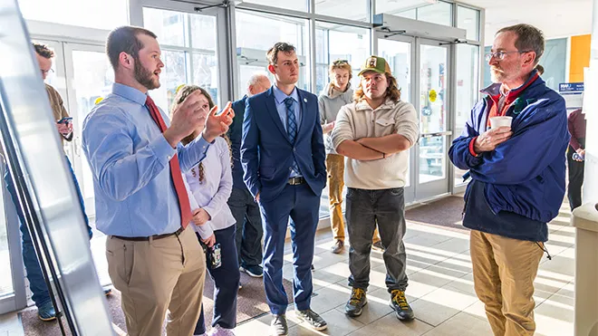 Students present projects