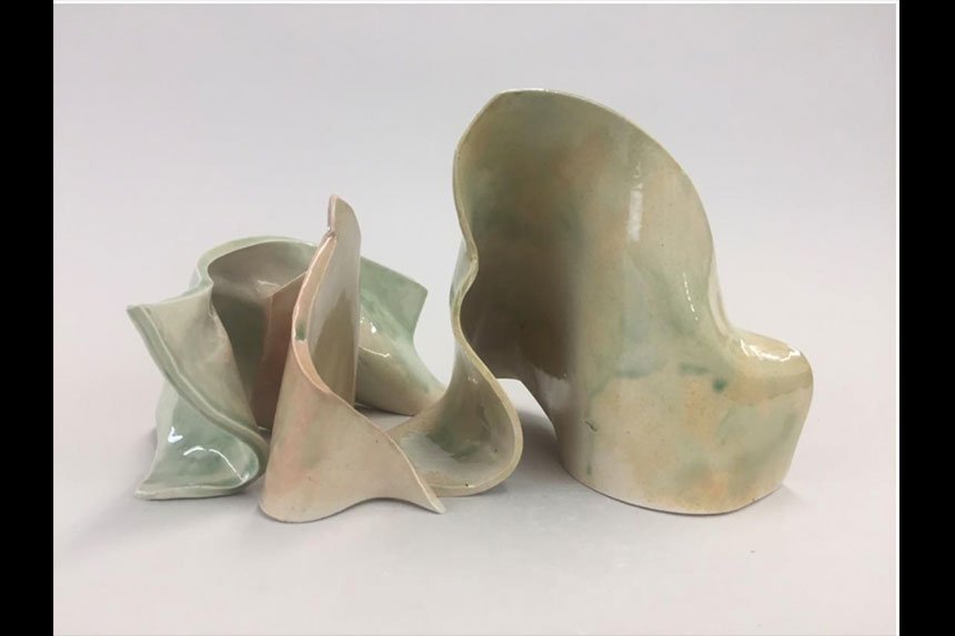 A ceramic by Juliana Miccile