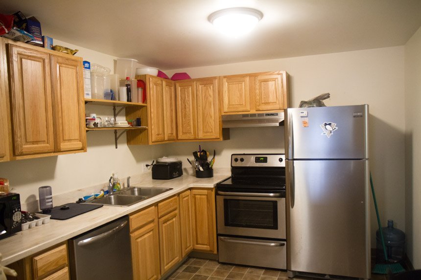 Image of kitchen and refrigerator 