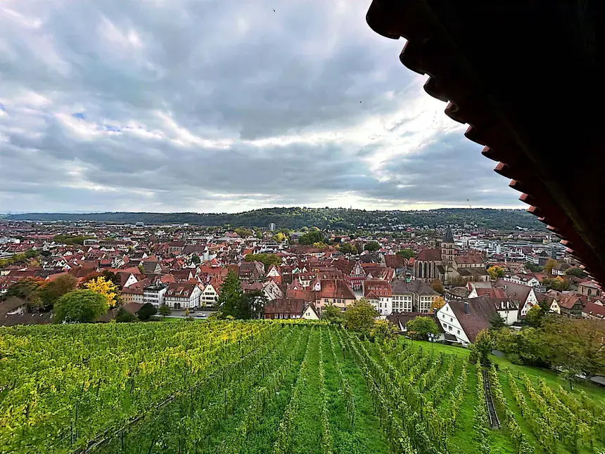 A photo of a German countryside