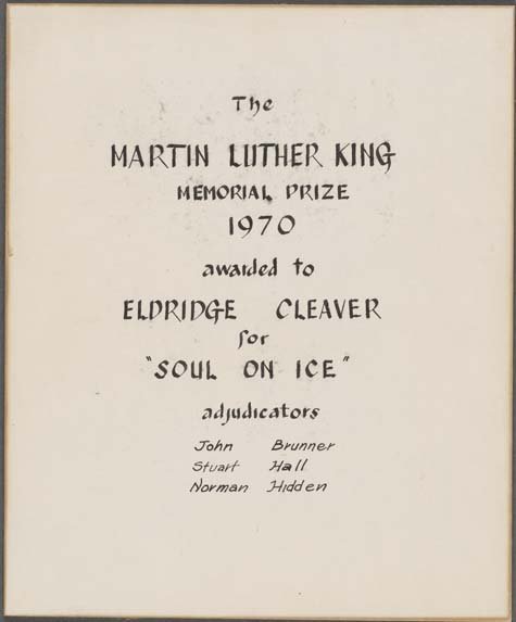 The Martin Luther King Memorial prize