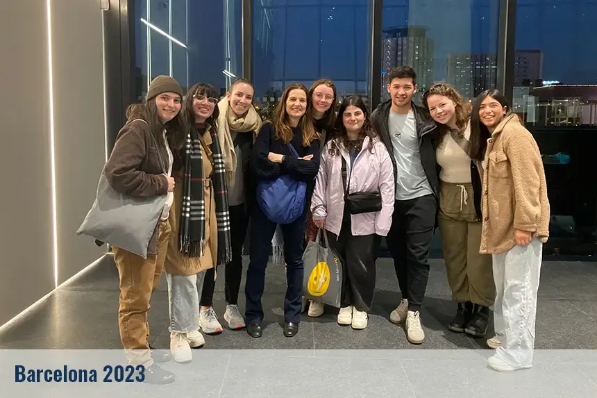 Students in Barcelona