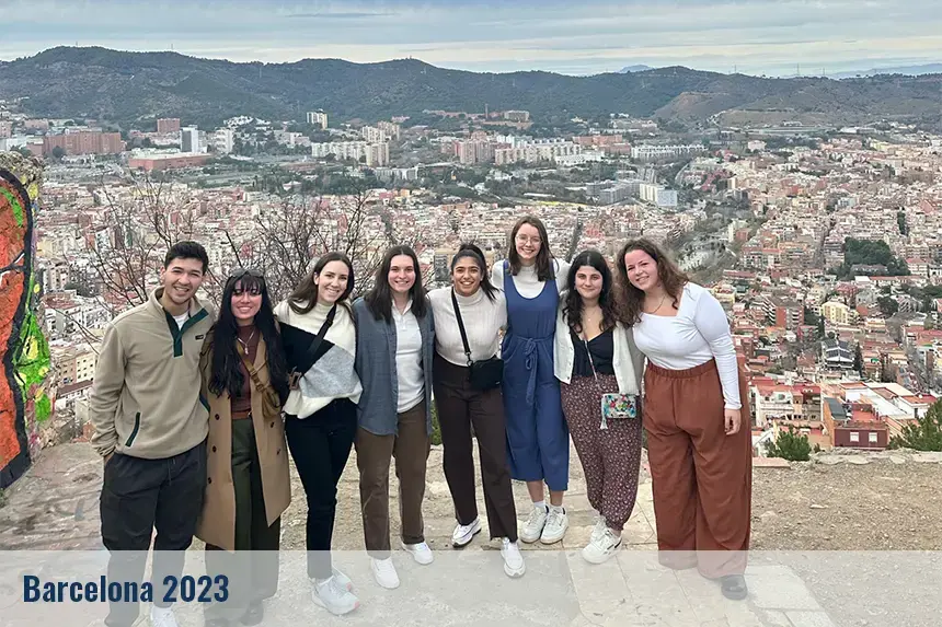 Students in Barcelona
