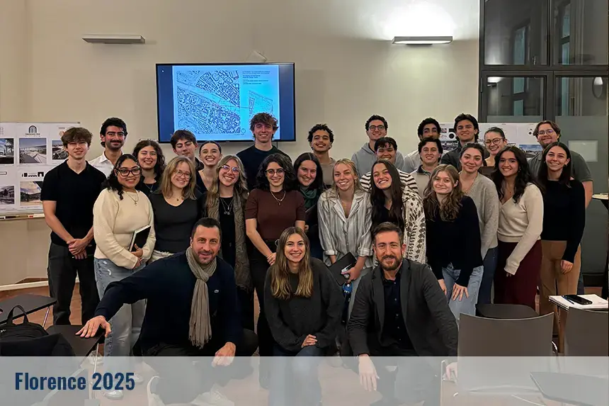 The student class in Florence