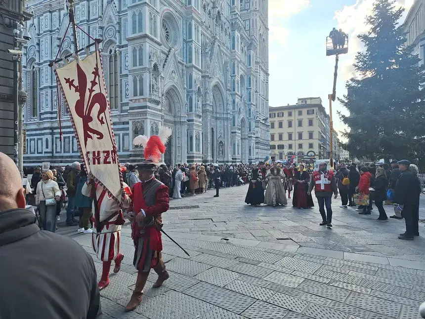 A photo of an Italian town