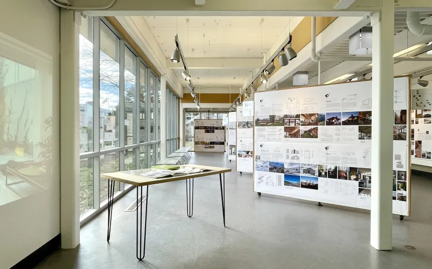 A photo of the BAL 2023 exhibition setup