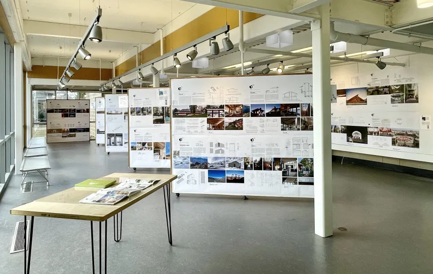 A photo of the BAL 2023 exhibition setup
