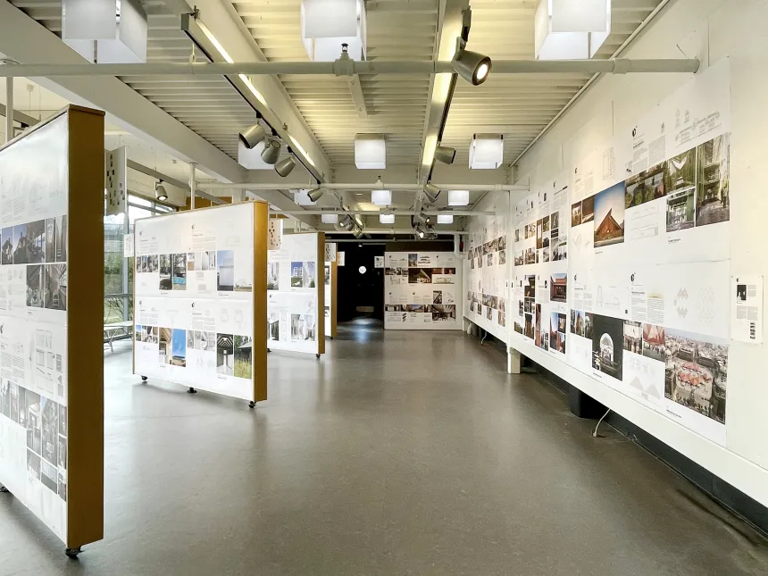 A photo of the BAL 2023 exhibition setup