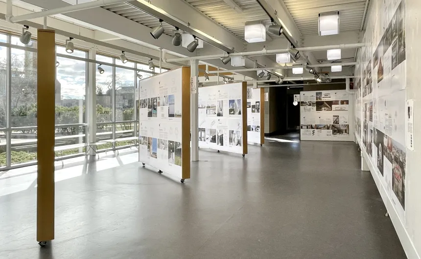 A photo of the BAL 2023 exhibition setup