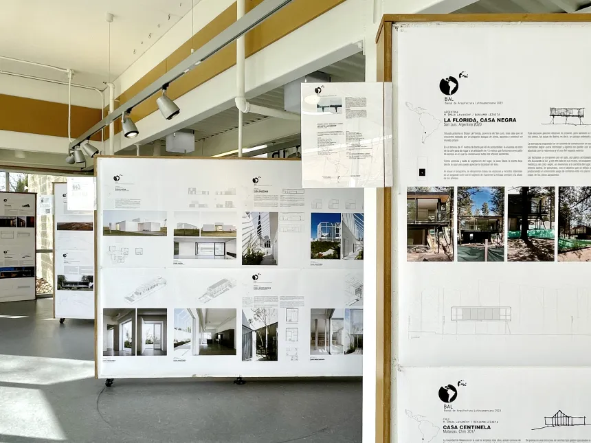 A photo of the BAL 2023 exhibition setup