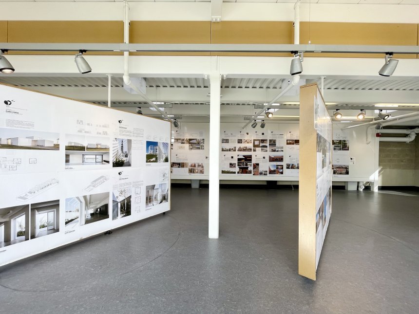 A photo of the BAL 2023 exhibition setup