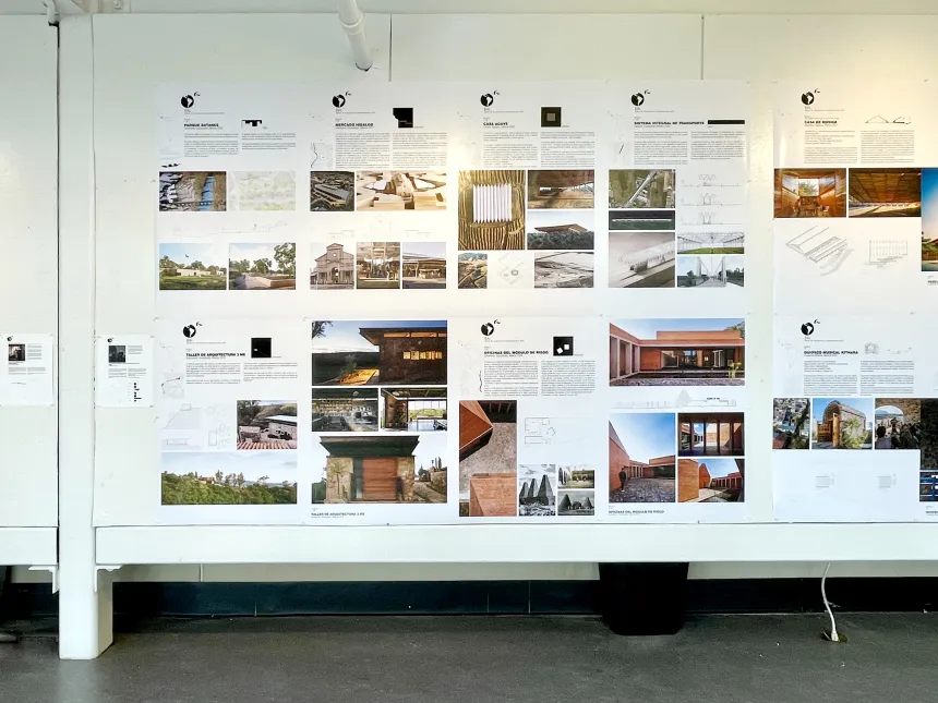 A photo of the BAL 2023 exhibition setup