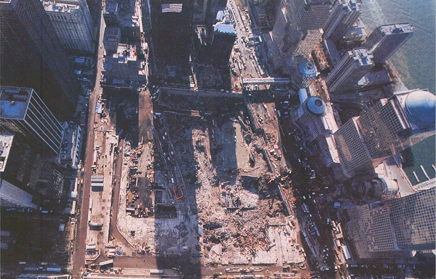 Sept. 11, 2001, photograph 