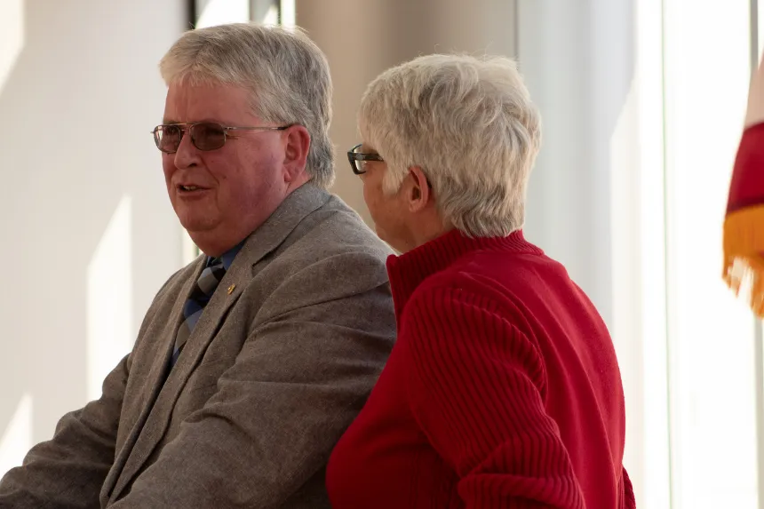 Parents of a fallen soldier.