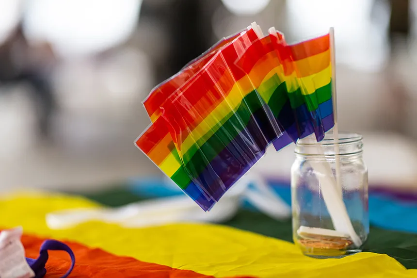 Pride flags 