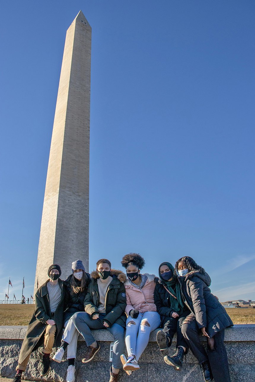 Washington Internship Students in D.C. 
