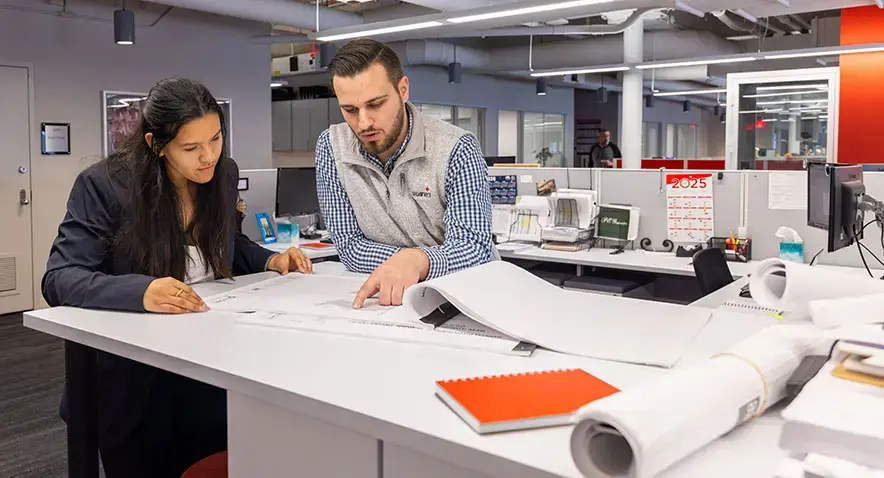 Shawmut Scholar works at Shawmut with mentor