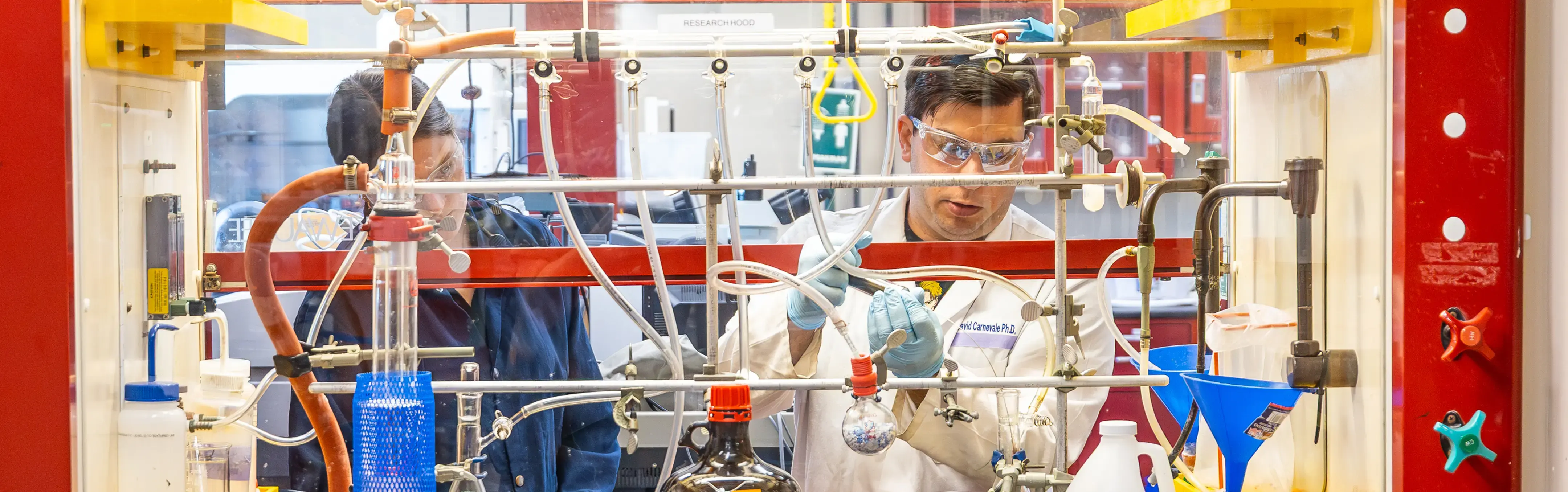 A scene from a chemisty lab