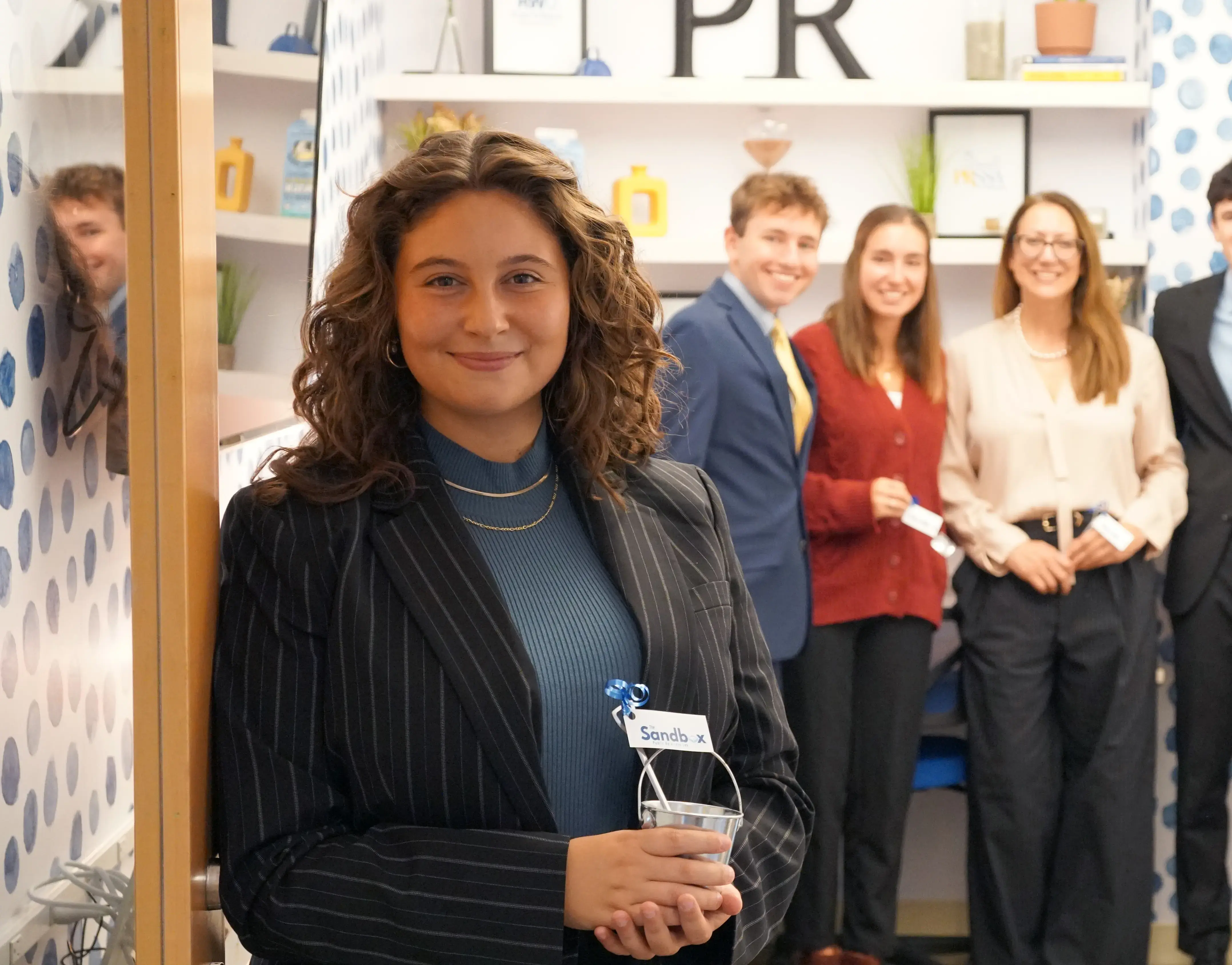 Students in the PR Sandbox lab