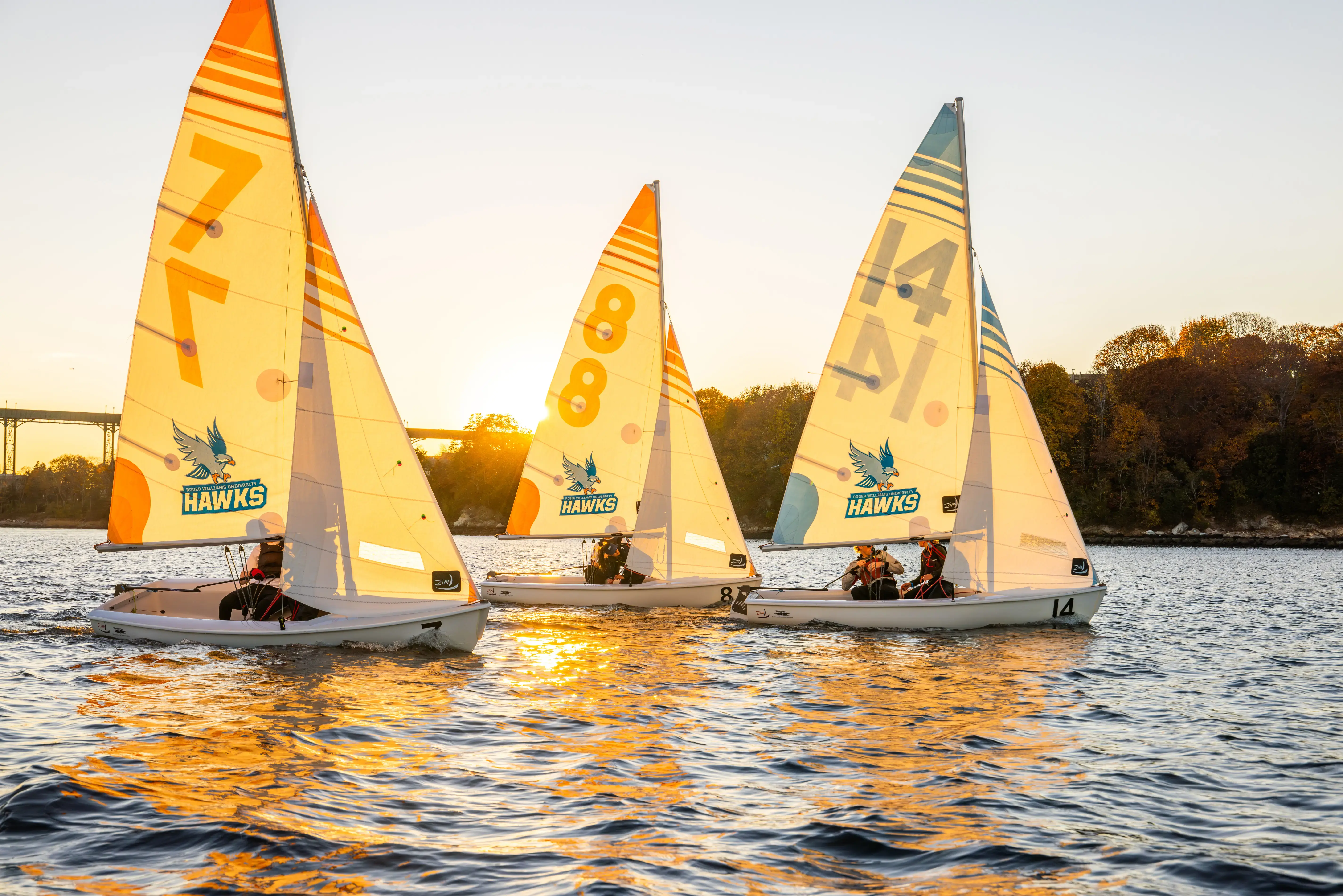 RWU Sailing practice