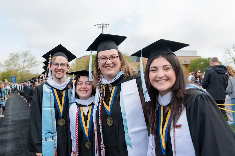Honors Program graduates at 2026 Commencement.